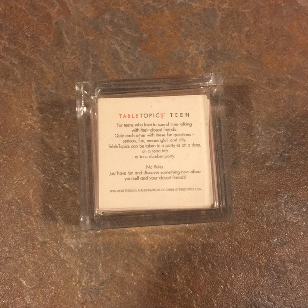 Table Topics Game